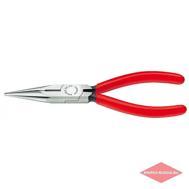 Плоские круглогубцы с режущими кромками Knipex KN-2501125 — фото производителя