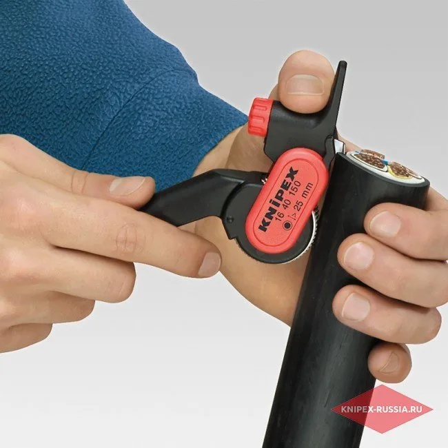 Инструмент для удаления оболочек Knipex KN-1640150 — фото производителя