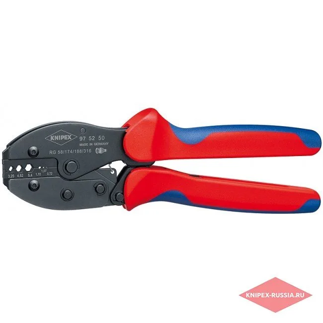Клещи зажимные для опрессовки PreciForce Knipex KN-975250
