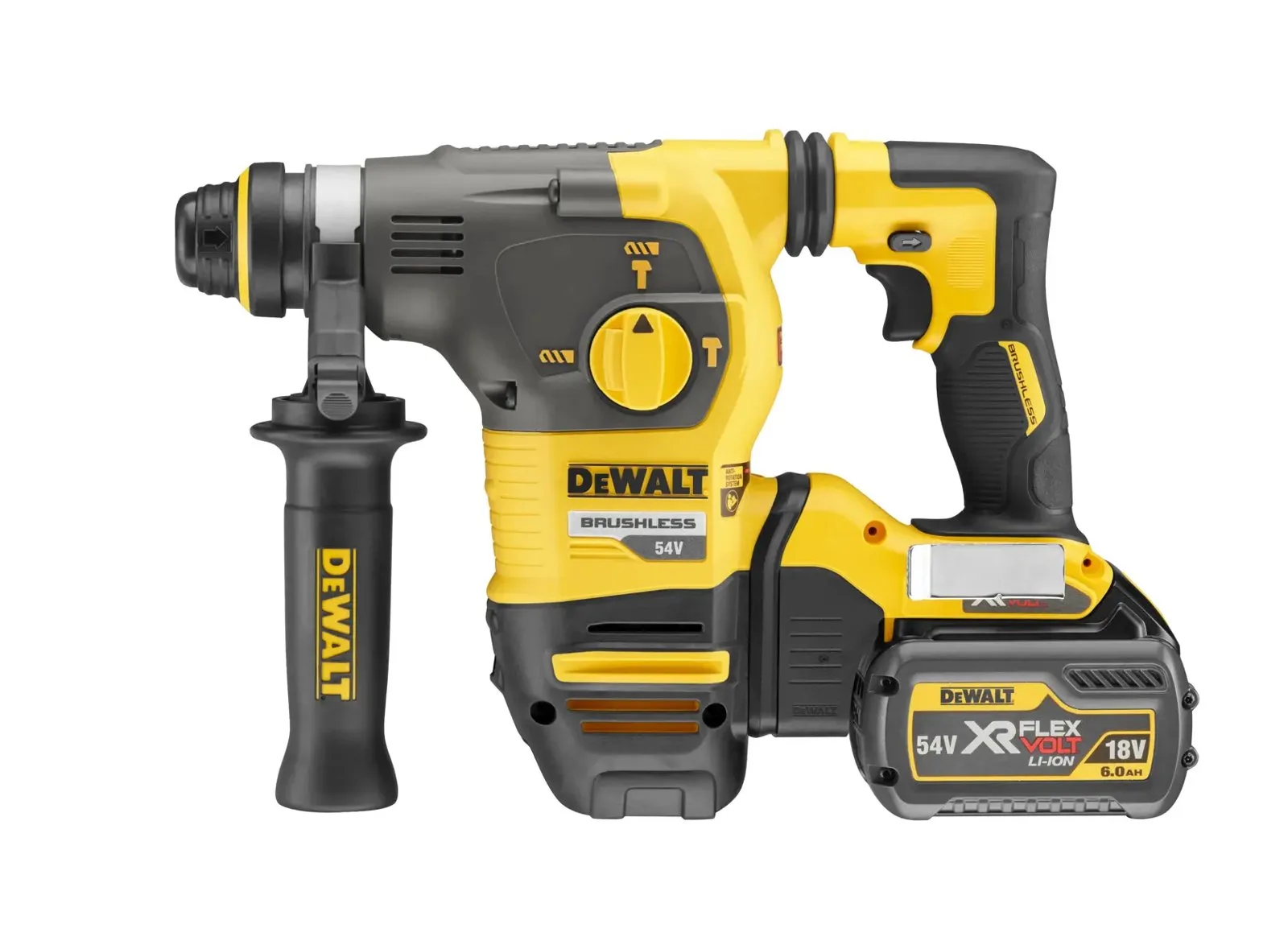 Аккумуляторный перфоратор DeWalt DCH323T2-GB — фото производителя
