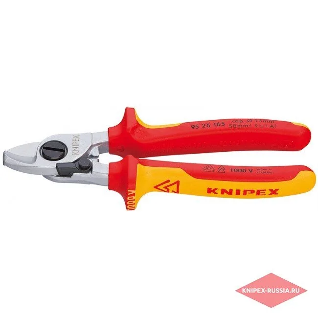 Ножницы для резки кабелей с раскрывающей пружиной Knipex KN-9526165