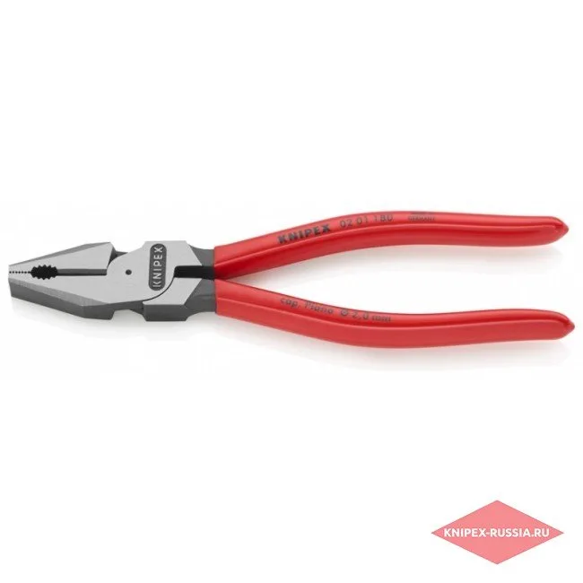 Плоскогубцы комбинированные особой мощности Knipex KN-0201180 — фото производителя