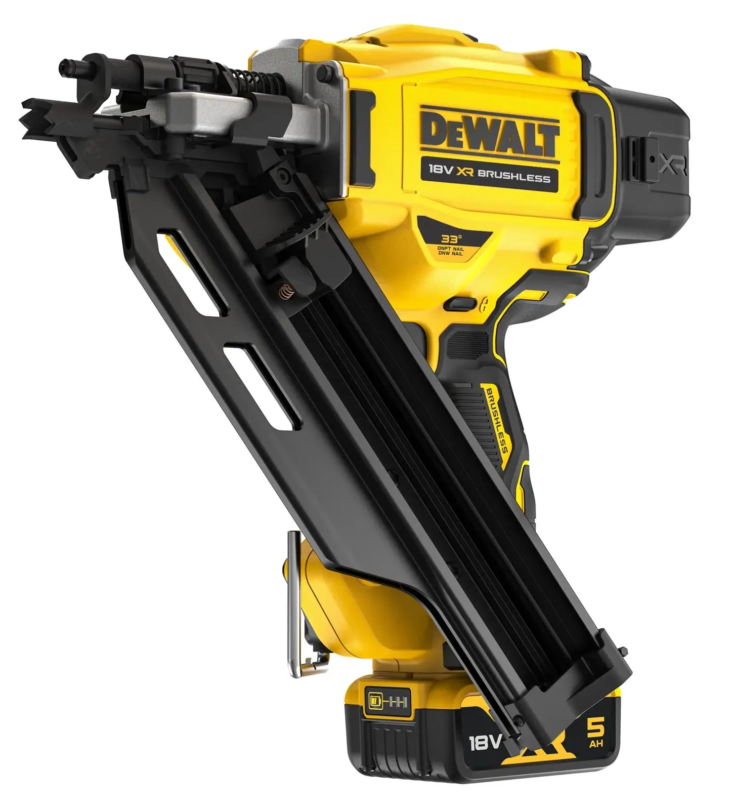 Аккумуляторный гвоздезабивной пистолет DeWalt DCN930P2-GB