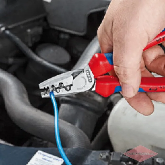 Инструмент для обжима контактных гильз Knipex KN-9778180SB — фото производителя
