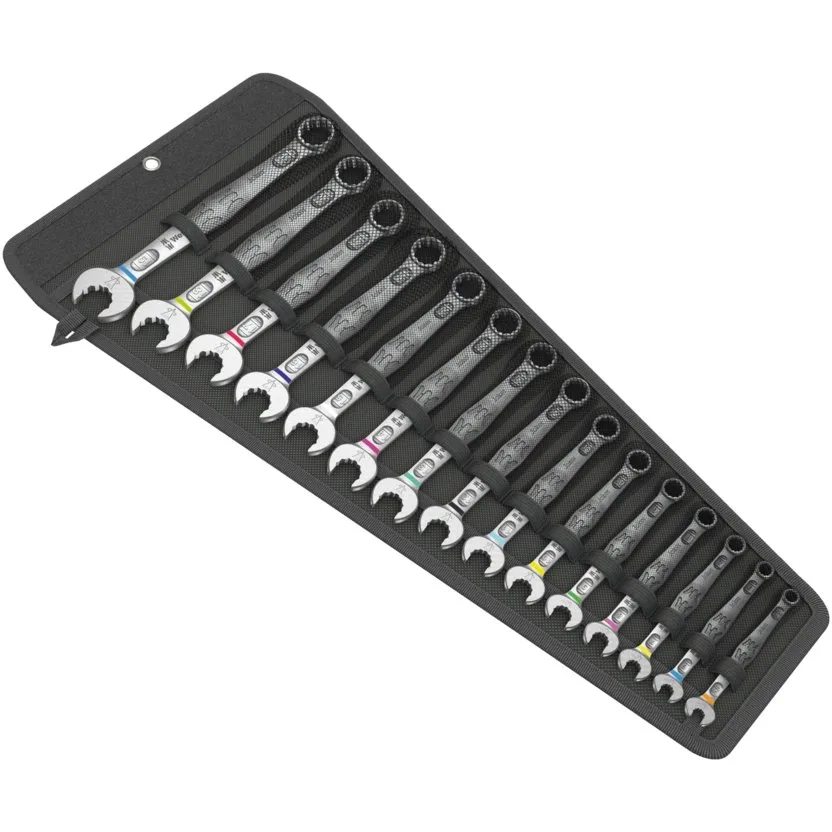 Набор комбинированных гаечных ключей Wera 6003 Joker 15 Set 1 — фото производителя