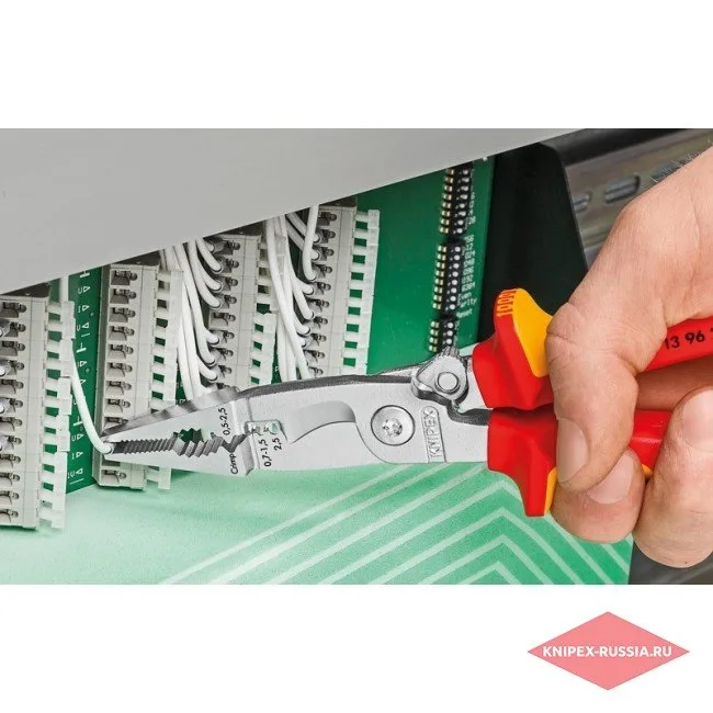 Электромонтажные клещи Knipex KN-1392200 — фото производителя
