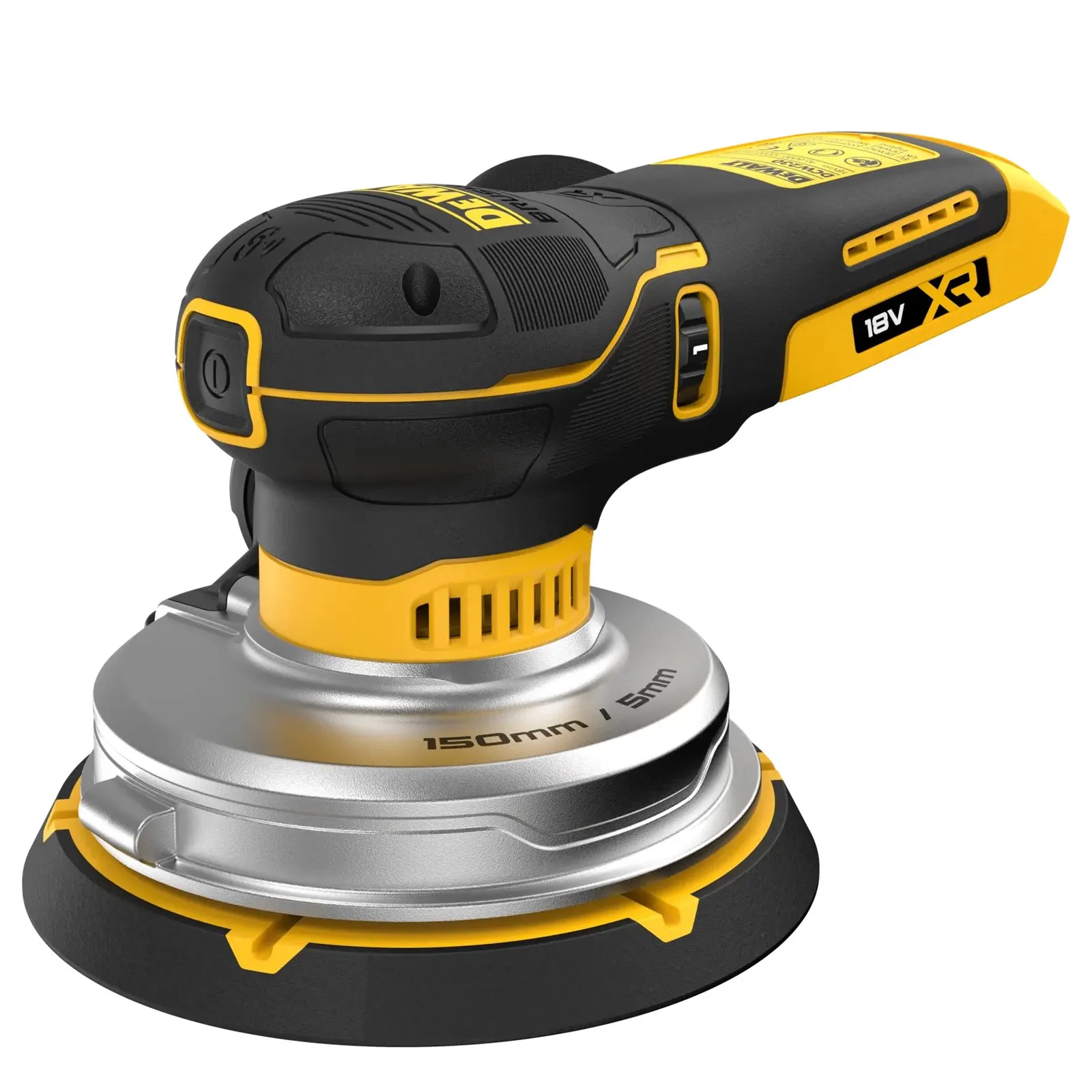 Эксцентриковая шлифовальная машина DeWalt DCW230N-XJ — фото производителя