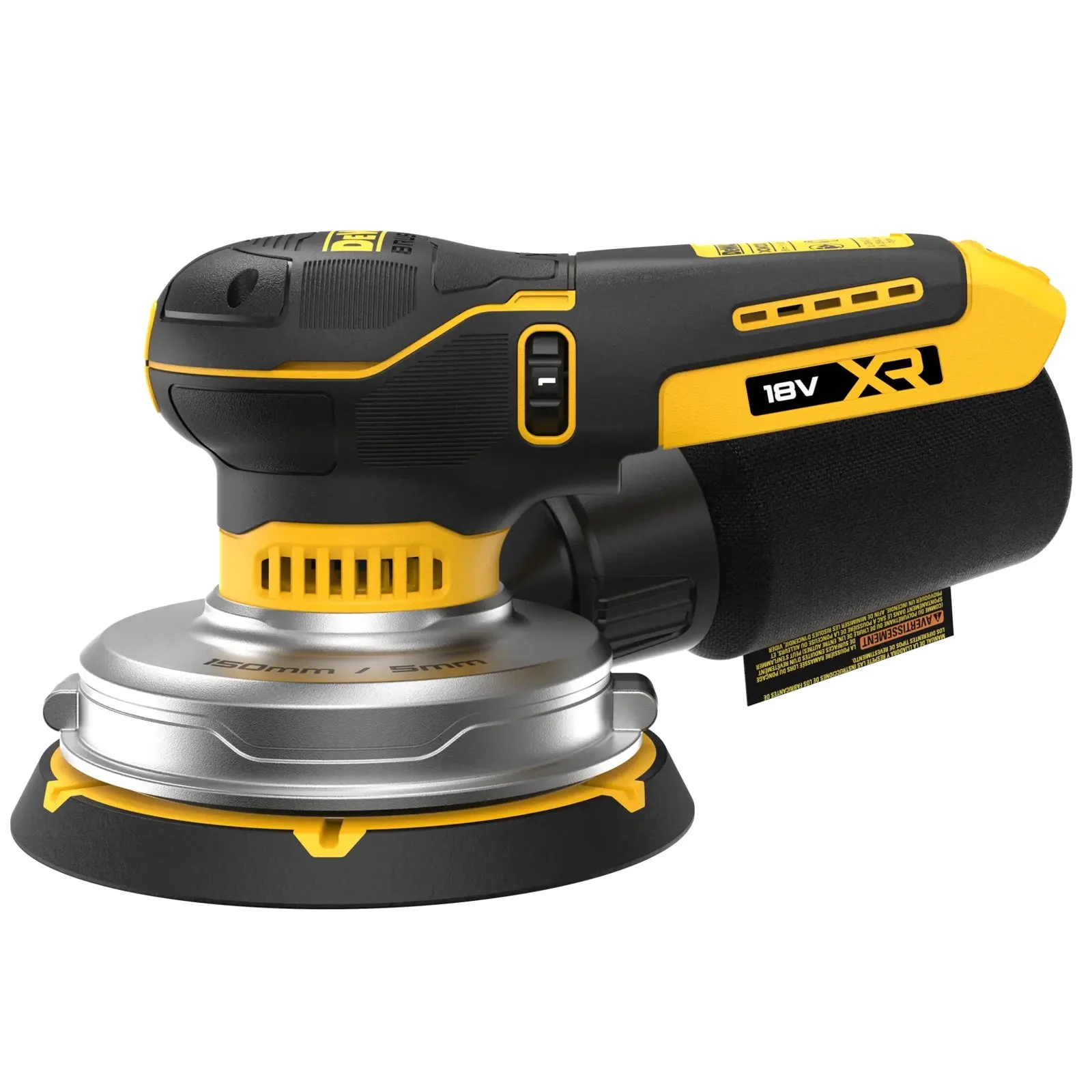 Эксцентриковая шлифовальная машина DeWalt DCW230N-XJ — фото производителя