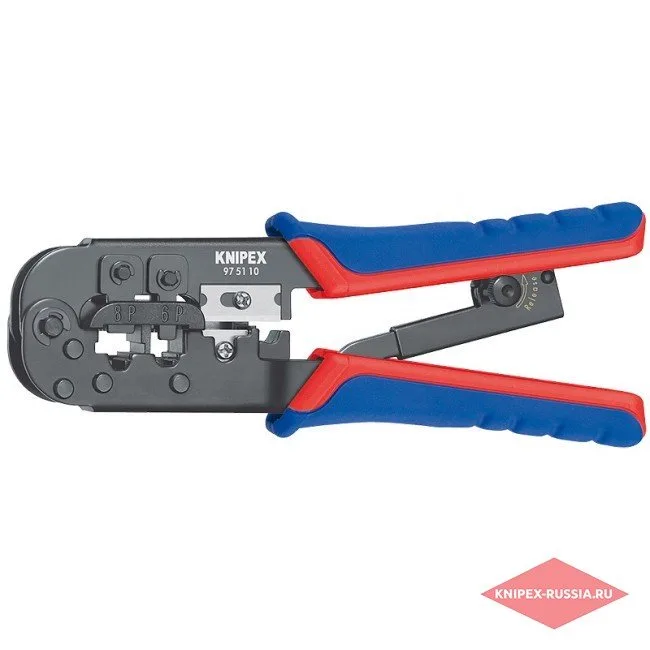 Инструмент для опрессовки штекеров типа Western Knipex KN-975110