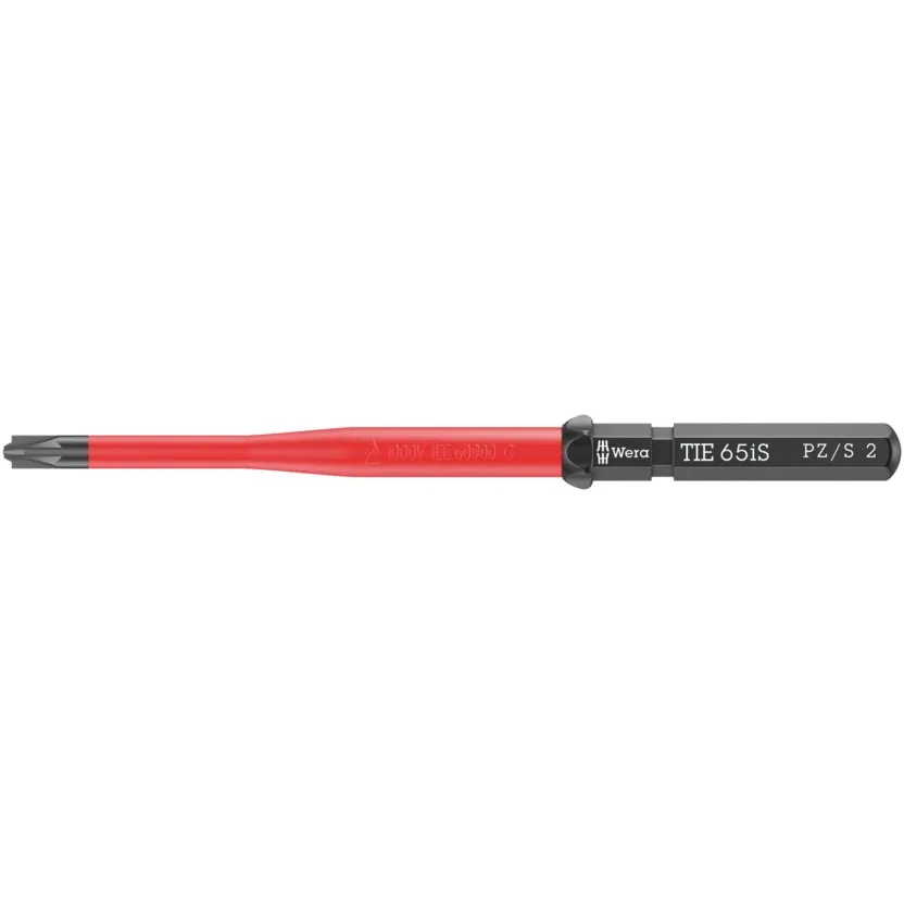Отвёртка Wera Kraftform Kompakt VDE 65 iS PZ/S Take it easy — фото производителя