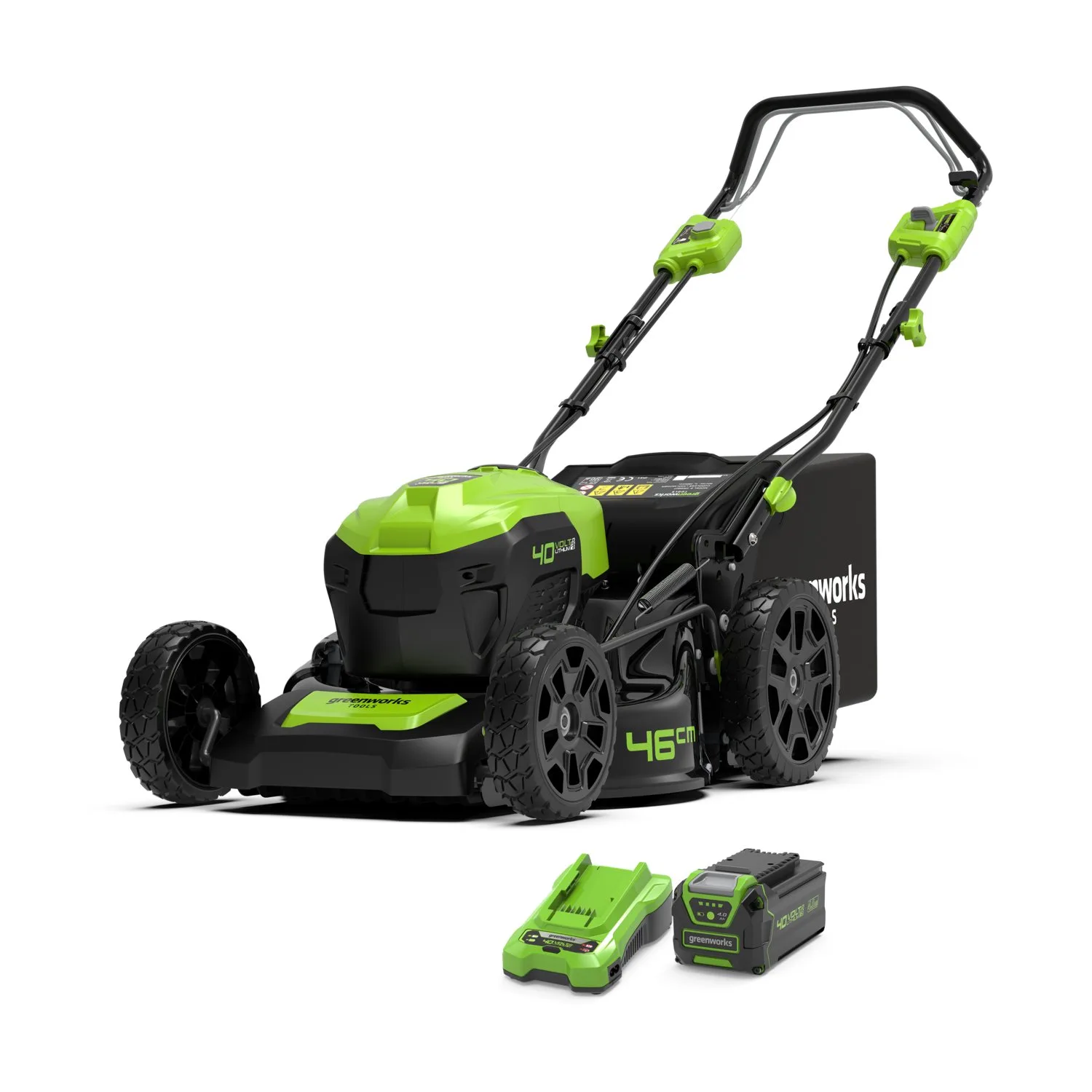 Газонокосилка Greenworks GD40LM46SPK4