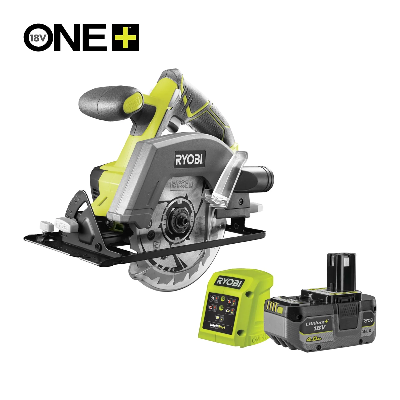 Аккумуляторная циркулярная пила Ryobi R18CSP-140
