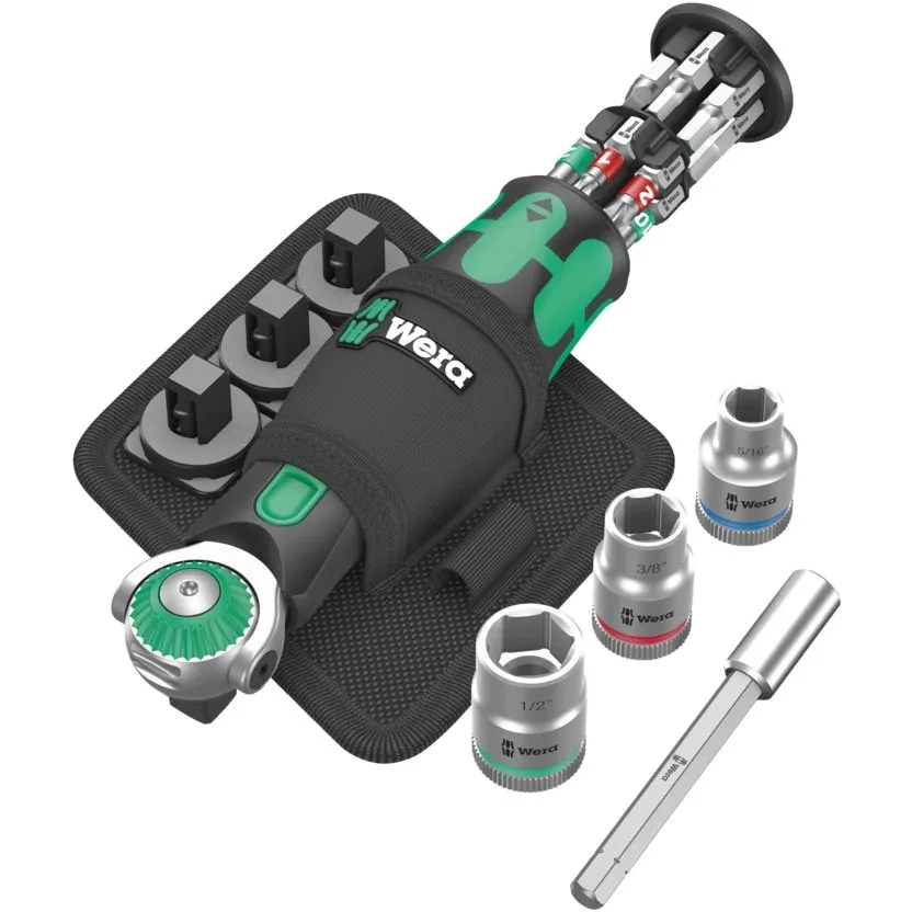 Набор инструментов Wera 8009 Zyklop Pocket Imperial Set 2 — фото производителя