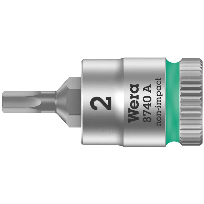 Отверточная головка Zyklop с приводом 1/4" Wera 8740 A — фото производителя