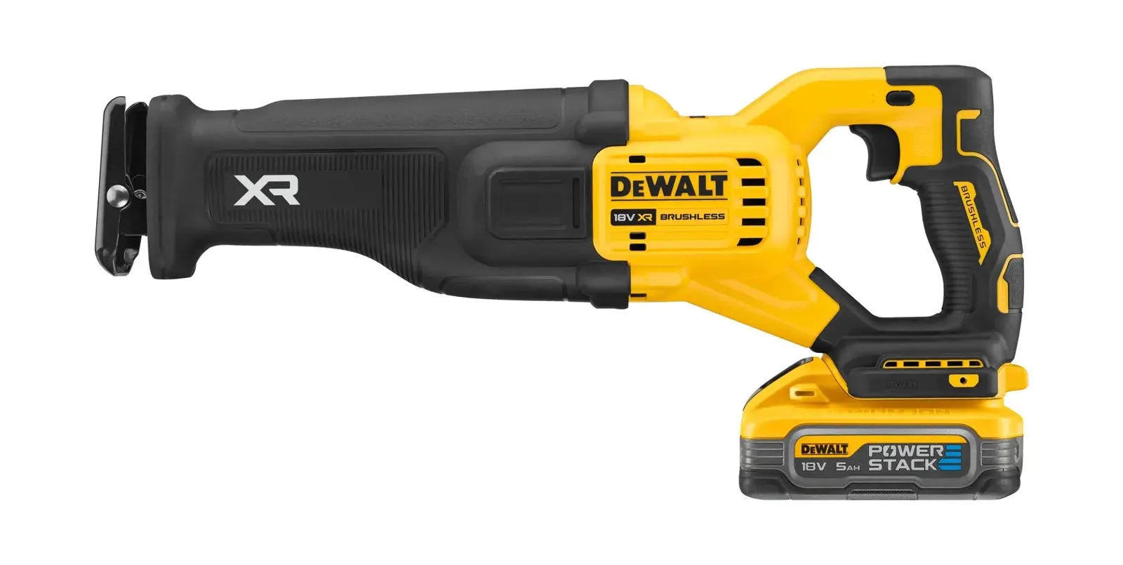 Аккумуляторная сабельная пила DeWalt DCS386H2T-GB