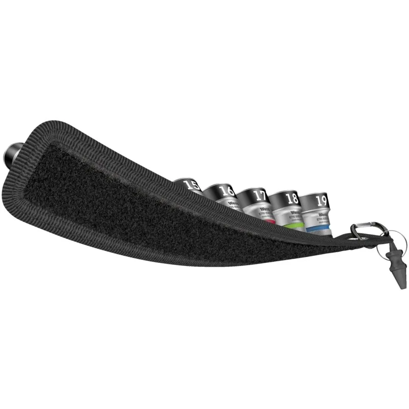 Набор торцовых головок Zyklop с фиксирующей функцией, 1/4" Wera Belt A 1 — фото производителя