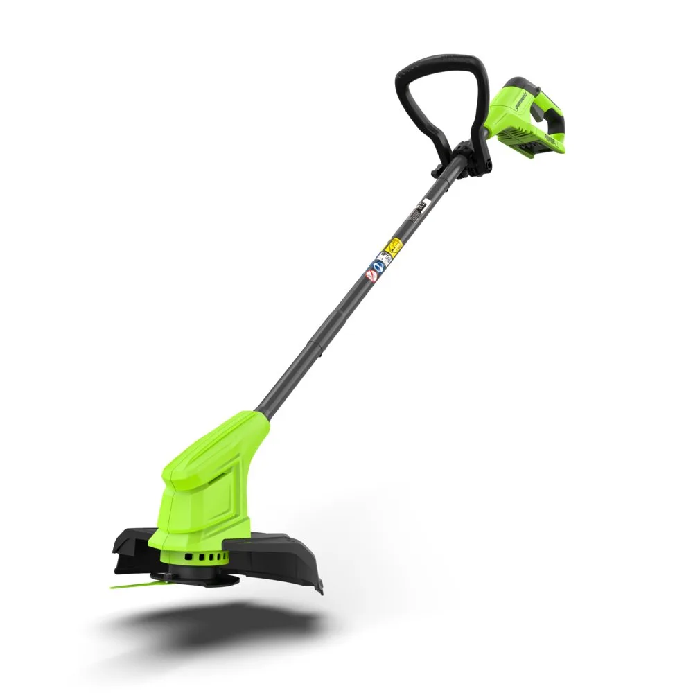 Аккумуляторный триммер Greenworks G24LT25II — фото производителя
