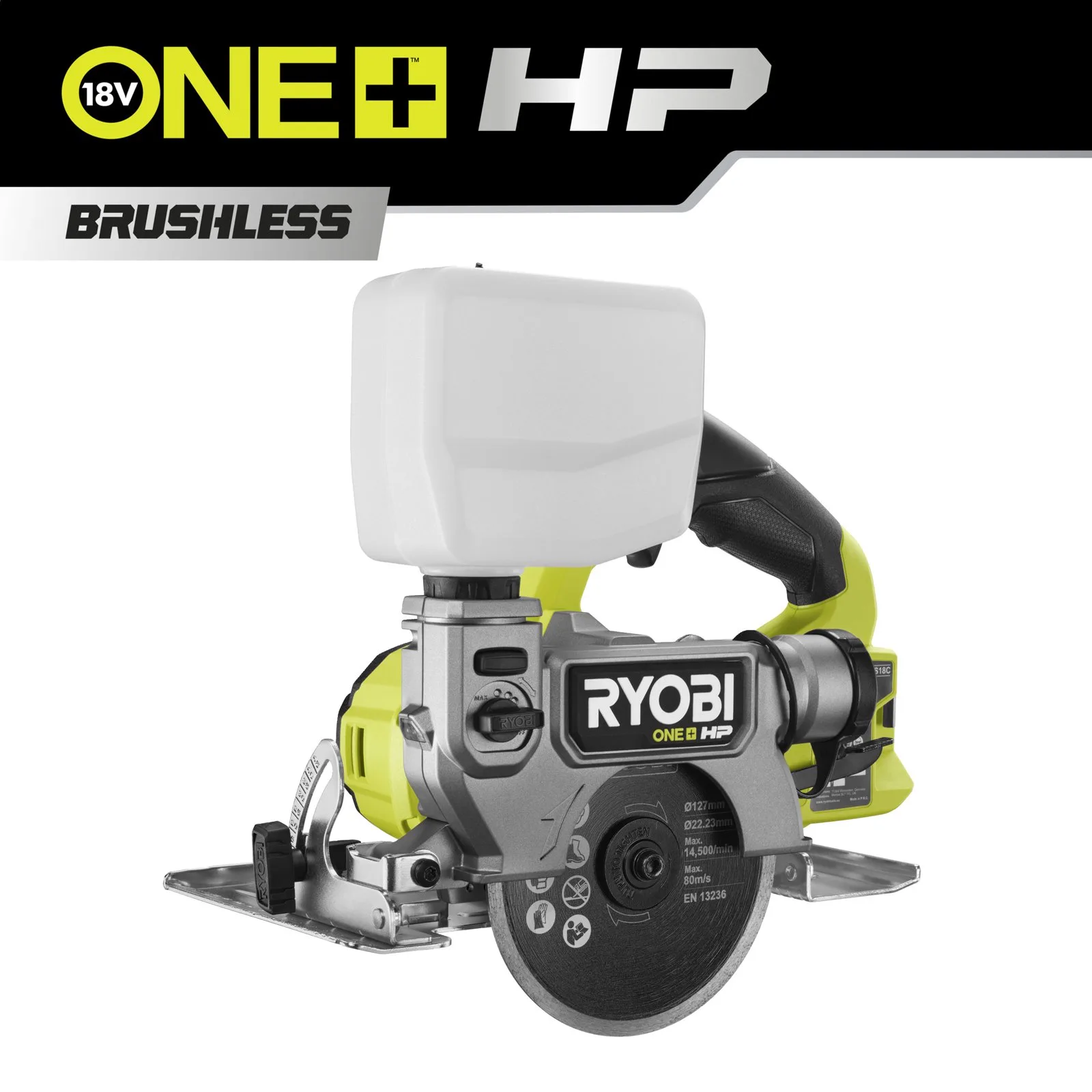 Аккумуляторная плиткорезная пила Ryobi RTS18C-0