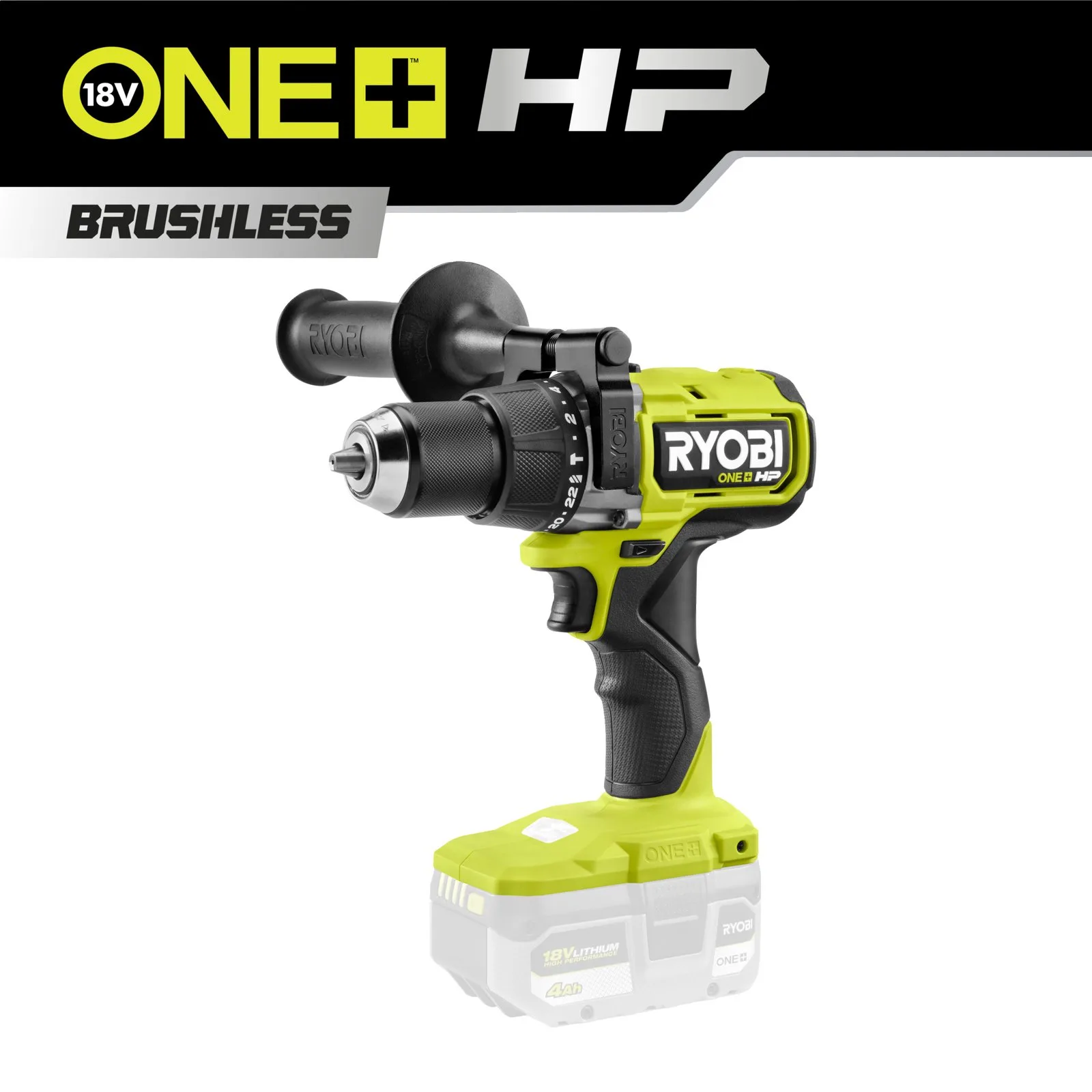 Аккумуляторный ударный дрель-шуруповерт Ryobi RPD18X1-0