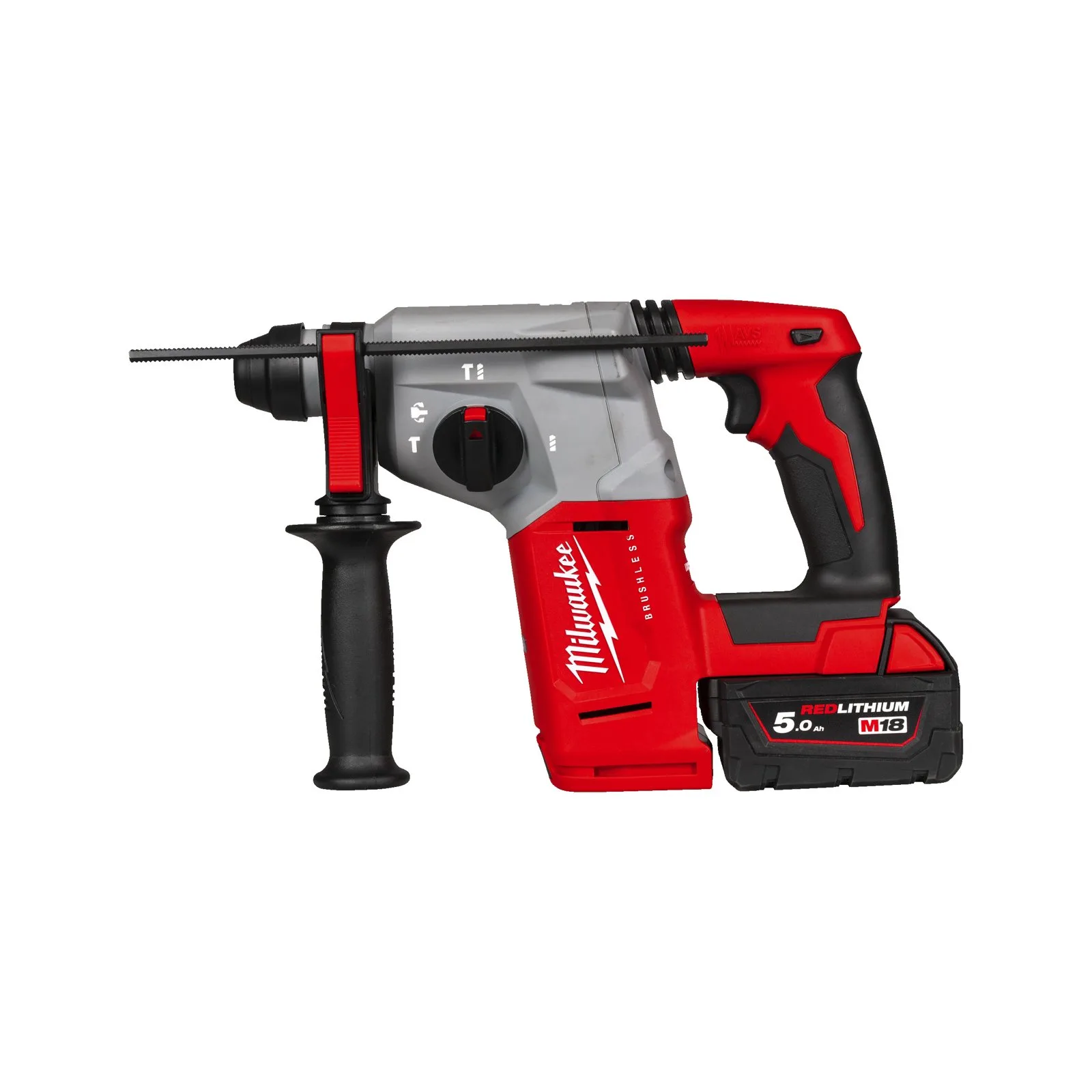 Бесщёточный 4-режимный 26 мм SDS-Plus перфоратор Milwaukee M18 BLH-502X