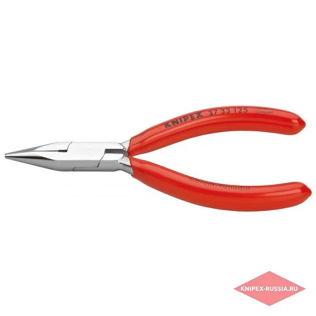 Клещи захватные с пластмассовыми ручками для точной механики Knipex KN-3733125 — фото производителя