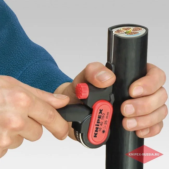 Инструмент для удаления оболочек Knipex KN-1640150 — фото производителя