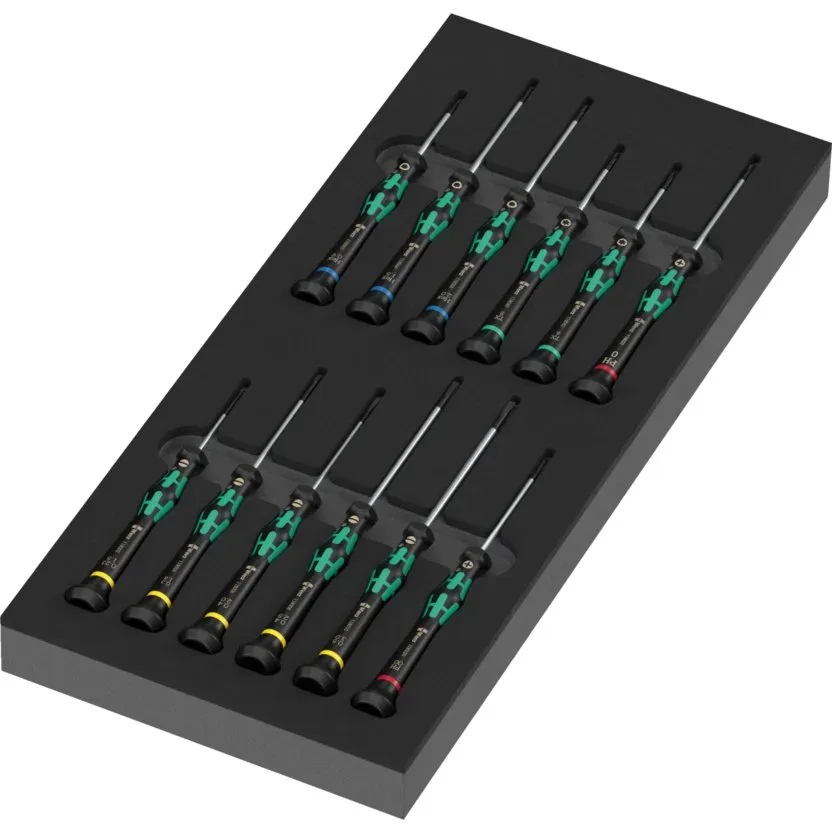 Ложемент Kraftform Micro Set 2 набор отверток Wera 9716