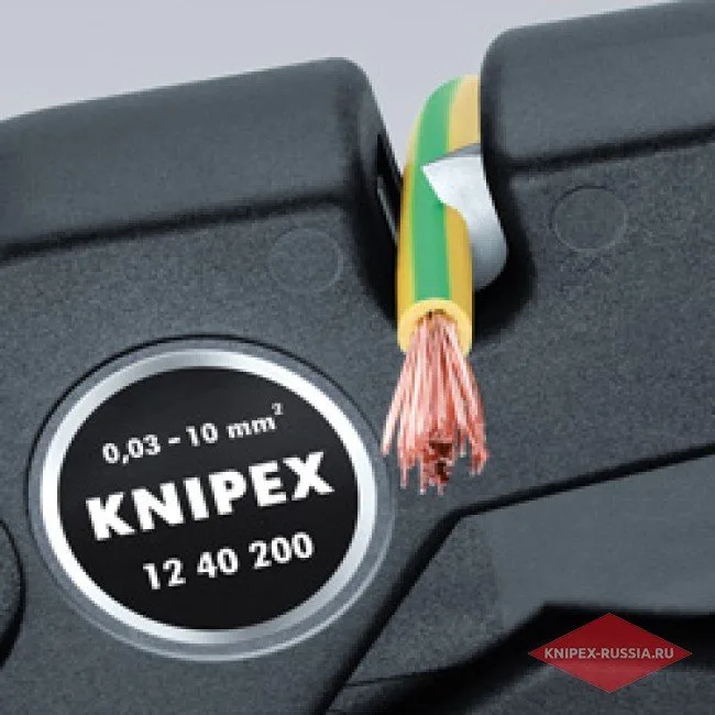 Стриппер самонастраивающийся Knipex KN-1250200 — фото производителя