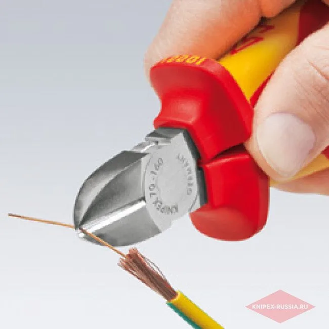 Кусачки боковые VDE Knipex KN-7006140SB — фото производителя