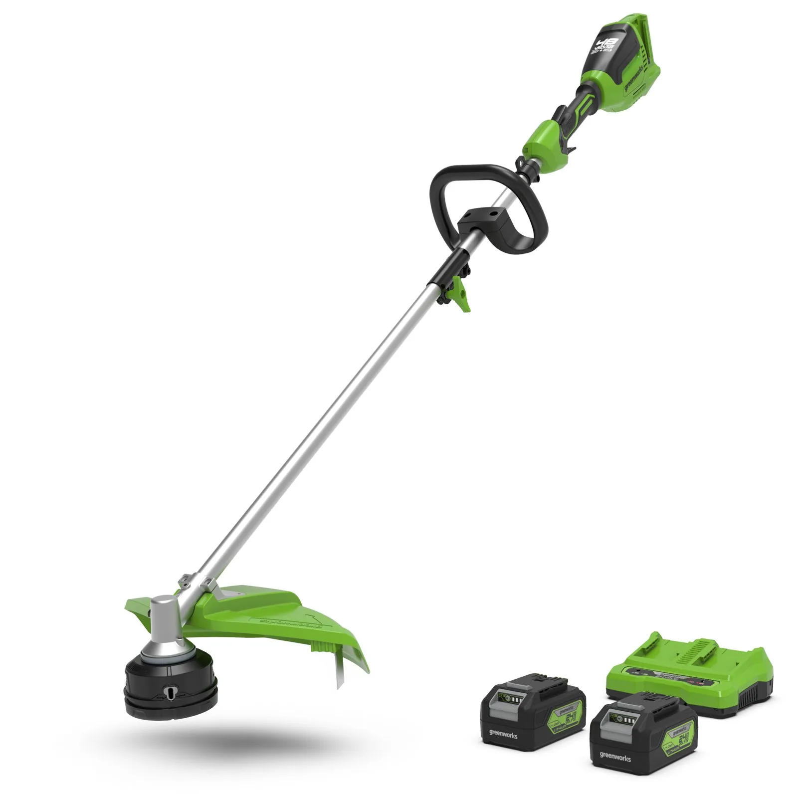 Аккумуляторный триммер Greenworks GD24X2TXK4X