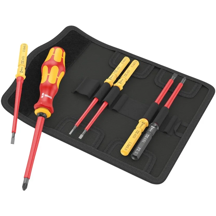 Набор инструментов Wera Kraftform Kompakt VDE 7 Universal 2 Tool Finder — фото производителя