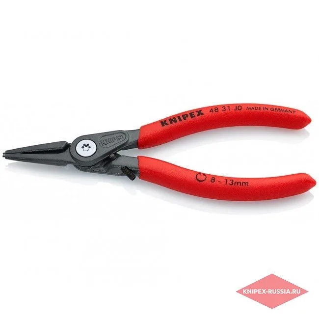 Прецизионные щипцы для внутренних стопорных колец Knipex KN-4831J0