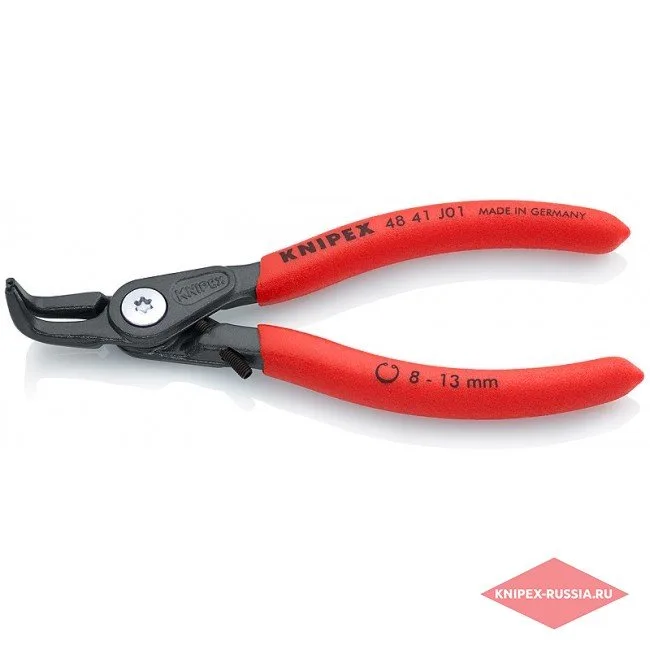 Прецизионные щипцы для внутренних стопорных колец Knipex KN-4841J01