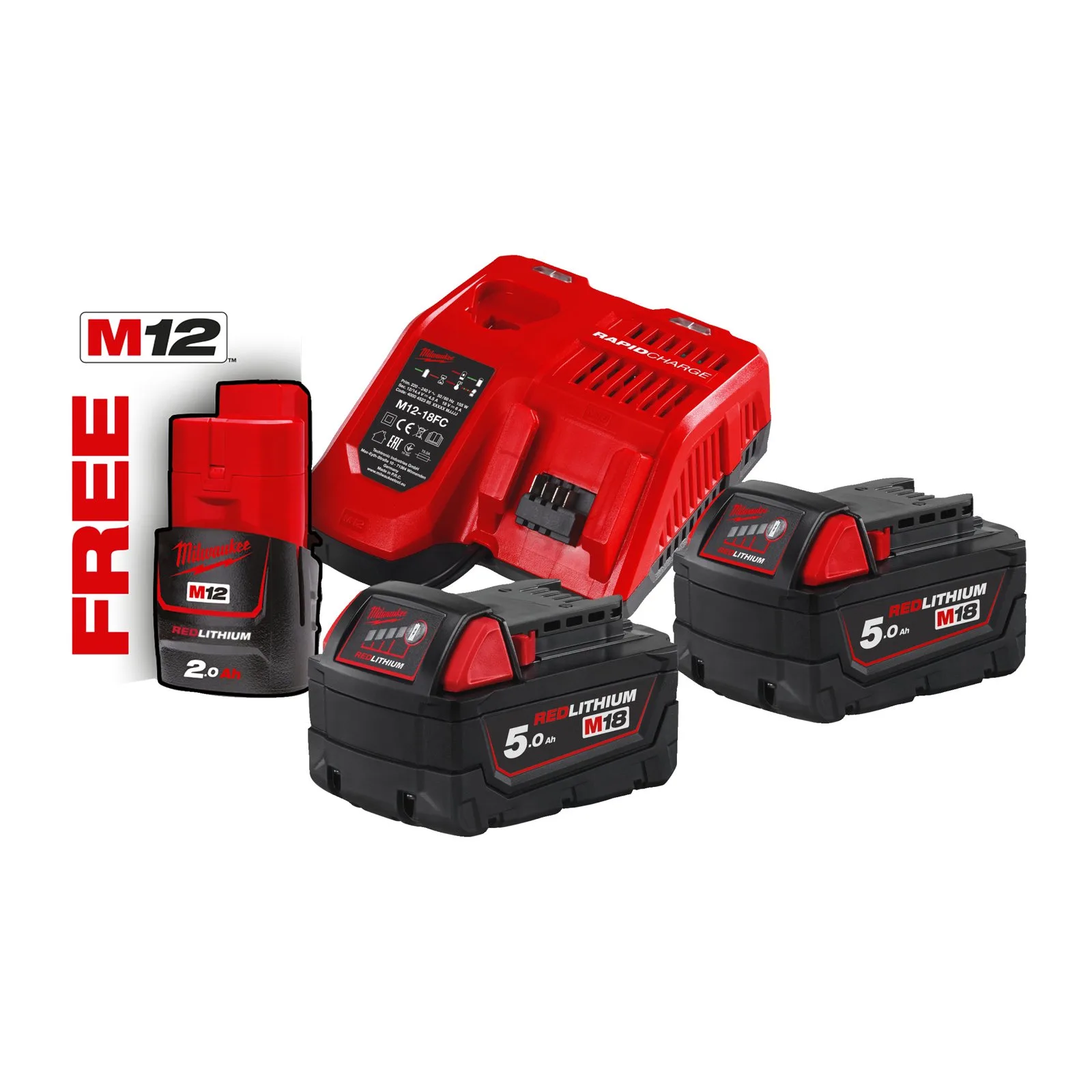 NRG энергокомплект Milwaukee M18 NRG-502