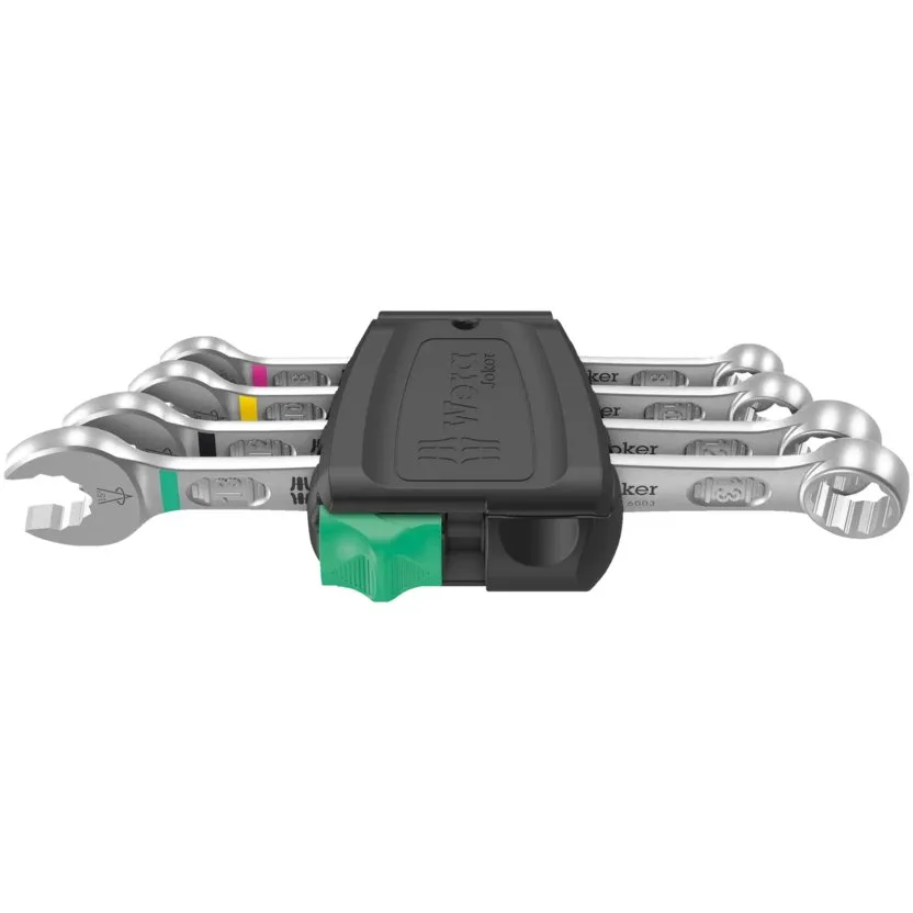 Набор комбинированных гаечных ключей Wera 6003 Joker 4 Set 1 — фото производителя