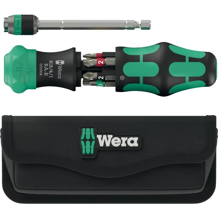 Набор инструментов Wera Kraftform Kompakt 20 RA-R с чехлом — фото производителя