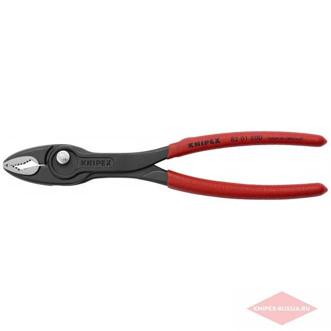 Клещи захватные с пластмассовыми ручками Knipex TwinGrip KN-8201200 — фото производителя