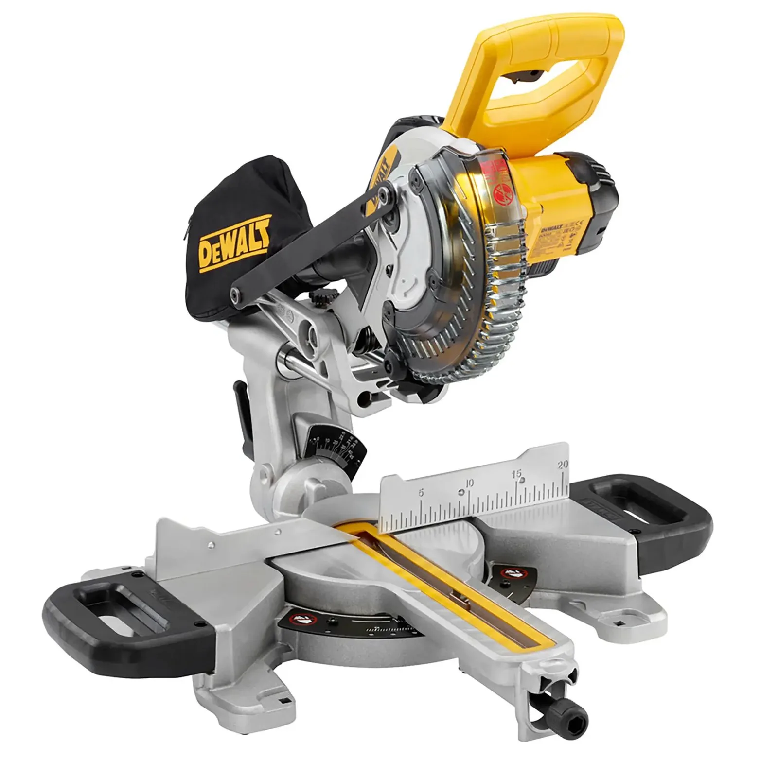 Аккумуляторная торцовочная пила DeWalt DCS365M2-GB — фото производителя