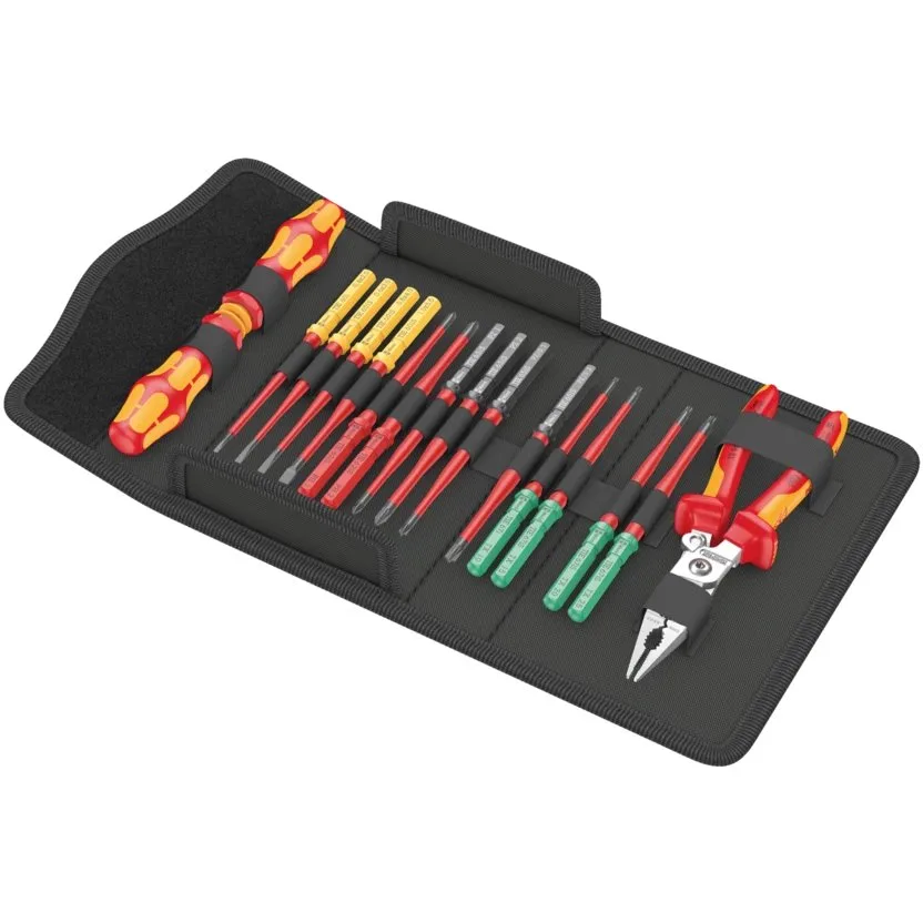 Набор инструментов Wera Kraftform Kompakt VDE 17 extra slim 1 Tool Finder — фото производителя