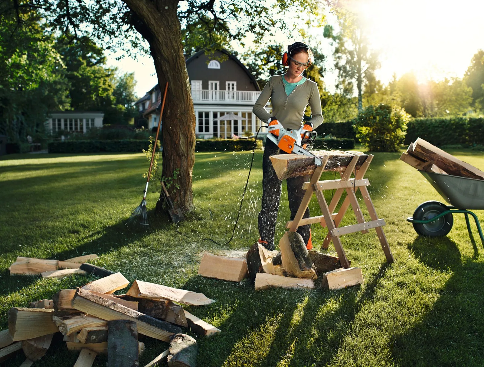 Электропила цепная STIHL MSE 141 — фото производителя