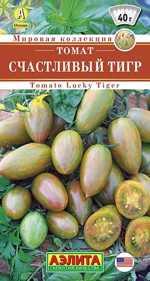 Томат Счастливый тигр