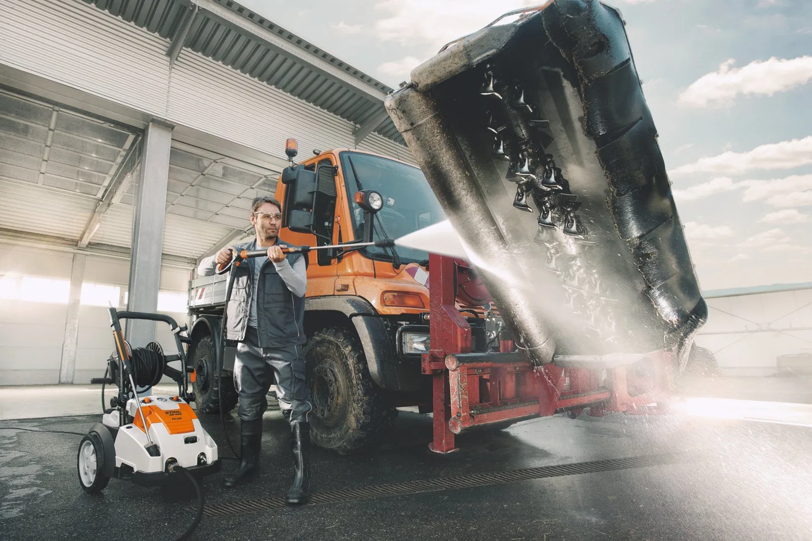 Электрический высоконапорный моющий аппарат STIHL RE 462 PLUS — фото производителя