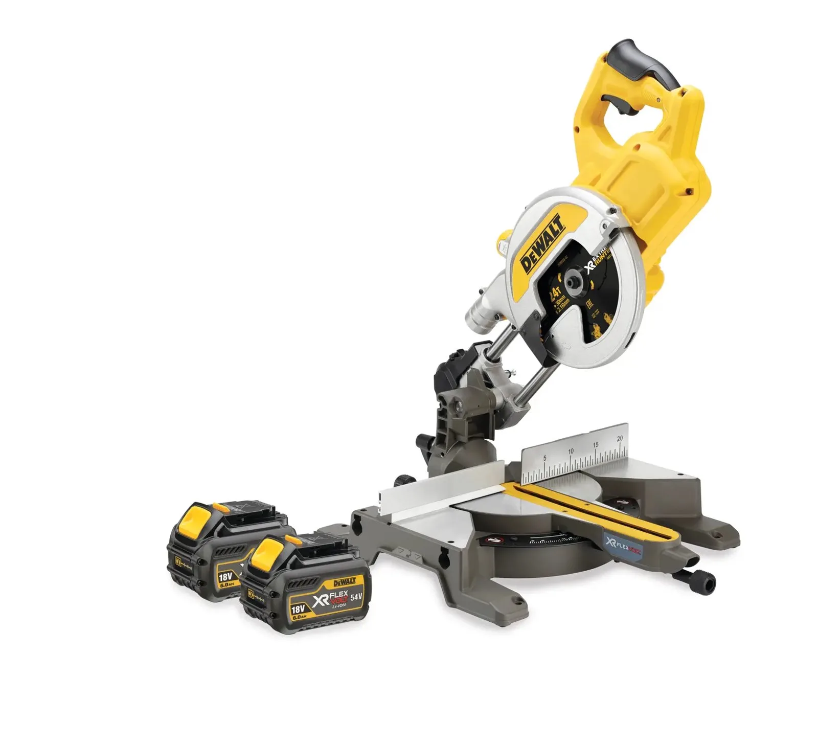 Торцовочная пила DeWalt DCS777T2-GB — фото производителя