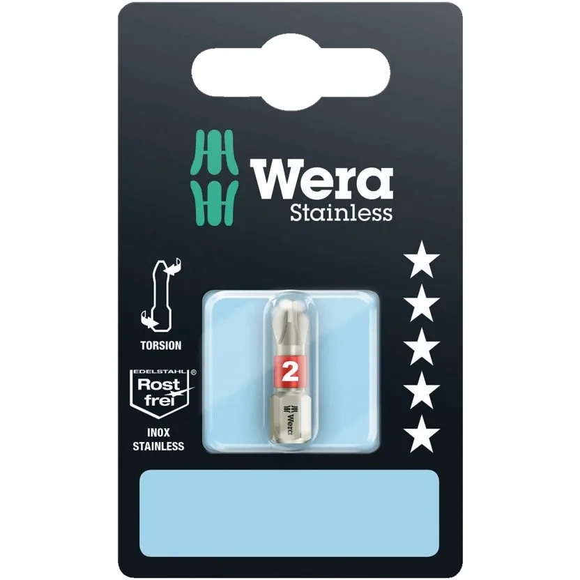 Насадки, нержавеющая сталь Wera 3851/1 TS SB