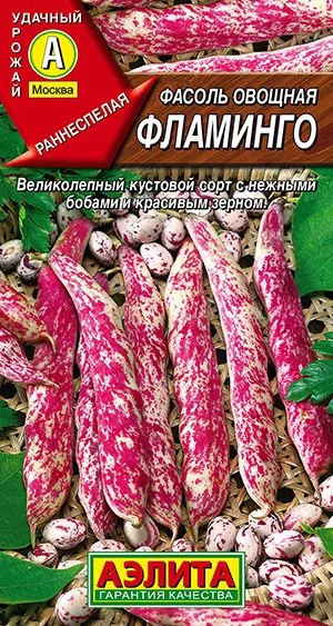 Фасоль овощная Фламинго