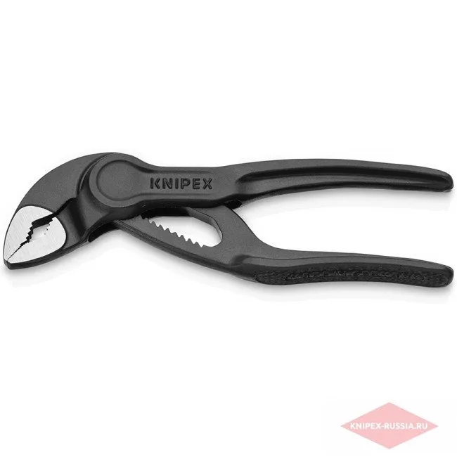 Клещи переставные сантехнические с фиксатором Cobra® Knipex KN-8700100 — фото производителя