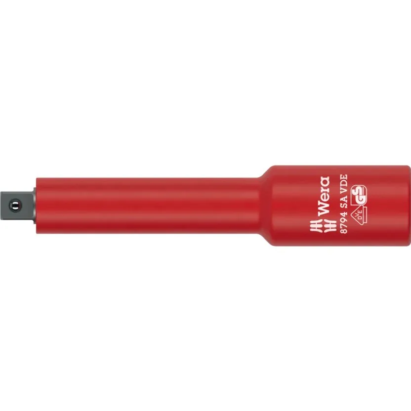 Удлинитель 8794 SA VDE Zyklop, изолированный, короткий, 1/4" Wera