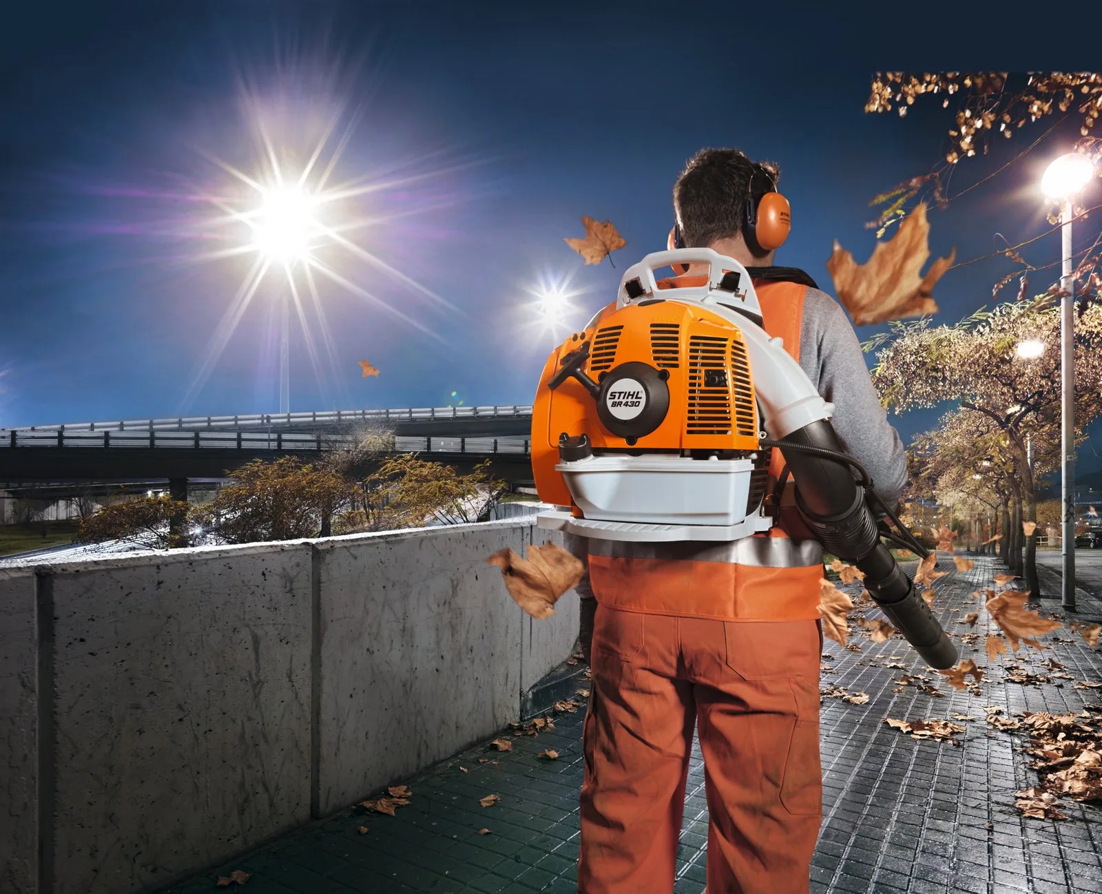 Бензиновая воздуходувка STIHL BR 430 — фото производителя