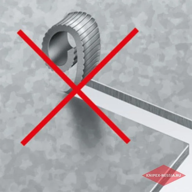 Клещи высечные Knipex KN-9055280 — фото производителя
