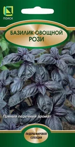 Базилик овощной Рози